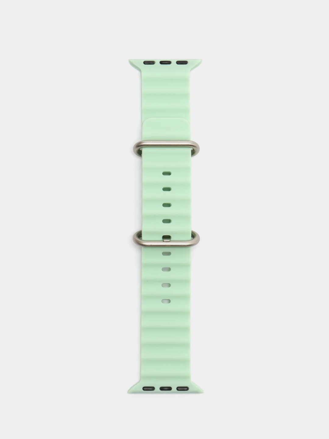 Салатовый силиконовый ремешок для Apple Watch 38 / 40 / 41, 42 / 44 / 45 / 49 мм