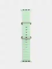 Салатовый силиконовый ремешок для Apple Watch 38 / 40 / 41, 42 / 44 / 45 / 49 мм