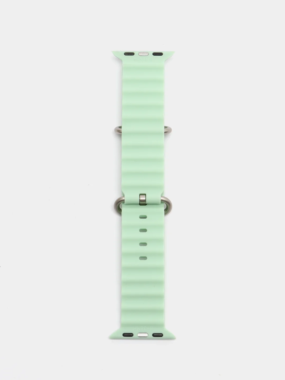 Салатовый силиконовый ремешок для Apple Watch 38 / 40 / 41, 42 / 44 / 45 / 49 мм