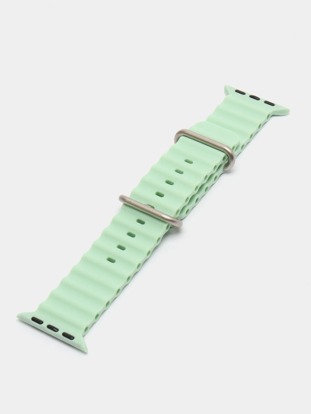 Салатовый силиконовый ремешок для Apple Watch 38 / 40 / 41, 42 / 44 / 45 / 49 мм