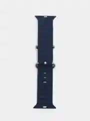Темно-синий силиконовый ремешок для Apple Watch 38 / 40 / 41, 42 / 44 / 45 / 49 мм