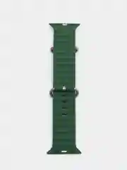 Тёмно-зелёный силиконовый ремешок для Apple Watch 38 / 40 / 41, 42 / 44 / 45 / 49 мм