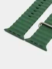 Тёмно-зелёный силиконовый ремешок для Apple Watch 38 / 40 / 41, 42 / 44 / 45 / 49 мм