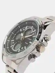 Серый металлик часы мужские, наручные