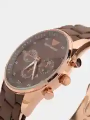 Коричневый часы наручные мужские