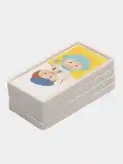 Лавандовый домино детское, пластик