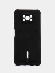 Чехол Xiaomi Poco X3 NFS, Poco X3 Pro, с карманом для карт (Сяоми Поко Х3, Поко Х3 Про)