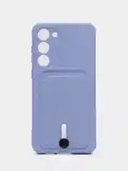 Силиконовый чехол для Samsung Galaxy S23 Plus, S23+ (Самсунг Галакси С23 Плюс), с карманом