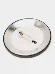 Серебряный значок закатной, 5.6 см, 22 вида