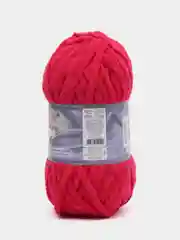 Бордовый пряжа плюшевая Alize Velluto, микрополиэстер, 100 г, 68 м