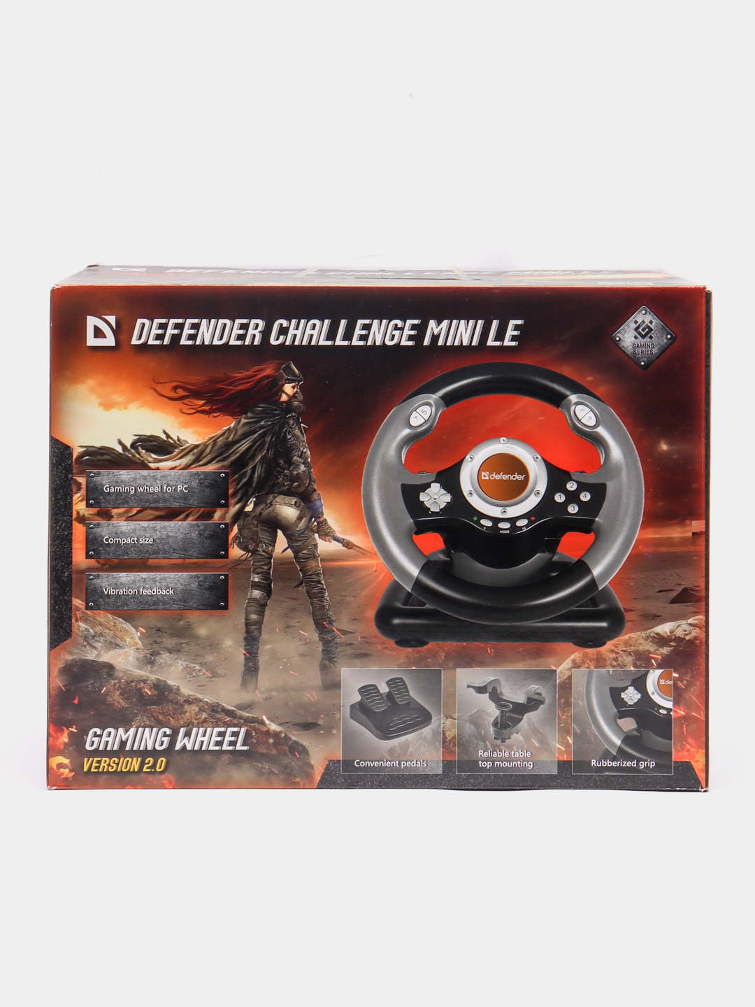 Игровой руль Defender Challenge Mini LE USB, мини, 10 кнопок за 3406 ₽  купить в интернет-магазине ПСБ Маркет от Промсвязьбанка