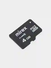 Карта памяти microSDHC MIREX Class4, 4 размера, флеш карта