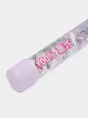 Фиолетовый ручка с плавающими блестками