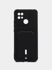 Чехол для Xiaomi Redmi 10C / Poco C40 / Редми 10С / Поко С40, с карманом для карт