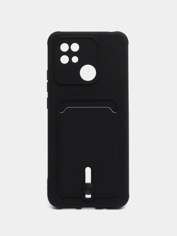 Чехол для Xiaomi Redmi 10C / Poco C40 / Редми 10С / Поко С40, с карманом для карт