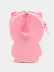 Пастельно-коралловый кошелек детский, силиконовый
