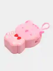 Пастельно-коралловый кошелек детский, силиконовый