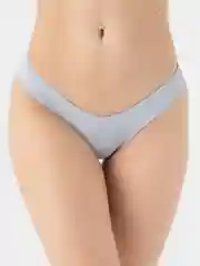 Серебряный женские кружевные трусы Ava Secret
