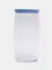 Голубой банка стеклянная, 1,5 л