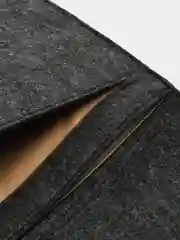 Угольный конверт-чехол войлочный для Macbook
