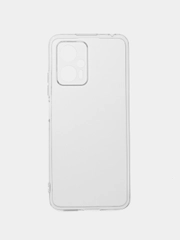 Чехол Xiaomi Redmi Note 11T Pro прозрачный силиконовый противоударный с защитой камеры