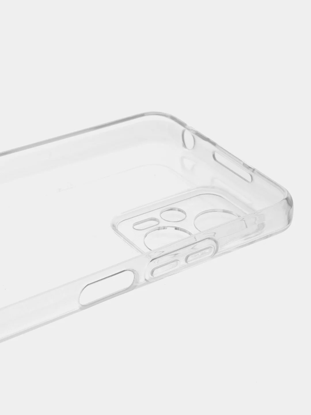 Прозрачный чехол Xiaomi Redmi Note 11T Pro прозрачный силиконовый противоударный с защитой камеры