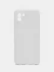 Силиконовый чехол Samsung Galaxy A03 (Самсунг Галакси А03) прозрачный