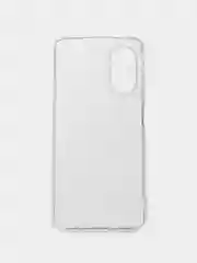 Прозрачный чехол силиконовый для Oppo A17 / A17K, Оппо А17, А17К, прозрачный, с защитой камеры