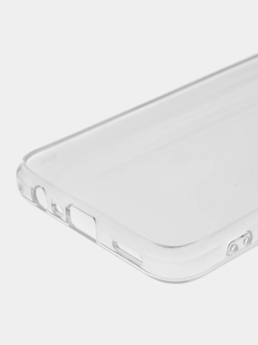 Прозрачный чехол силиконовый для Oppo A17 / A17K, Оппо А17, А17К, прозрачный, с защитой камеры
