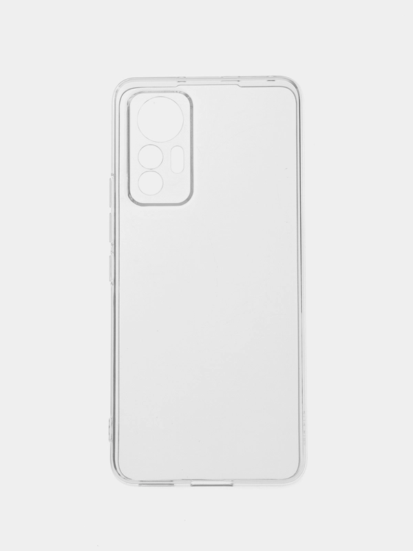 Чехол Xiaomi 12 Lite, Сяоми 12 Лайт прозрачный силиконовый с защитой камеры