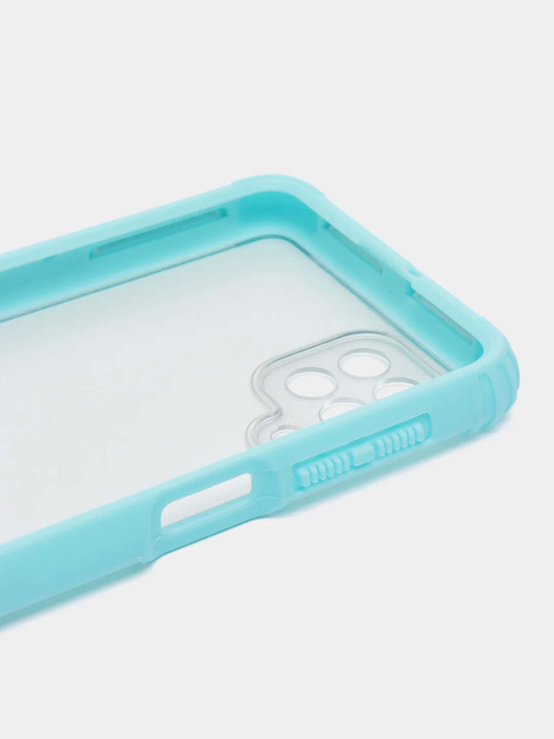 Бирюзовый чехол для Samsung Galaxy M32 (Самсунг Галакси М32), пластиковый, матовый