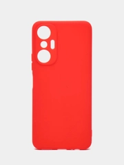 Чехол для Infinix Hot 20s (Инфиникс Хот 20с) силиконовый, с защитой камеры