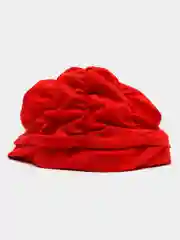 Алый шапочка для плавания