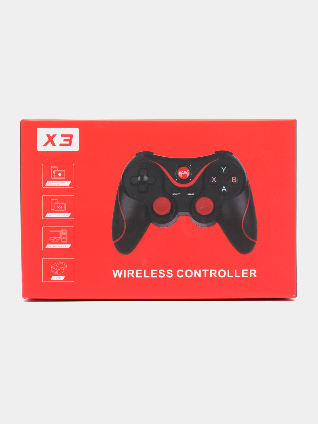 Беспроводной геймпад для телефона X3 Wireless PRO controller, для  смартфонов Android и ПК за 1295 ₽ купить в интернет-магазине ПСБ Маркет от  Промсвязьбанка