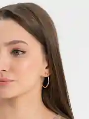 Золотой серьги кольца  КОНГО.Серьги XUPING JEWELRY