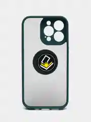 Морской чехол iPhone 13, 13 Pro, пластиковый, матовый, с кольцом и цветными кнопками