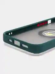 Морской чехол iPhone 13, 13 Pro, пластиковый, матовый, с кольцом и цветными кнопками