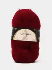 Бордовый пряжа Камтекс "Астория", 180 м, 50 г, хлопок 65%, шерсть 35%