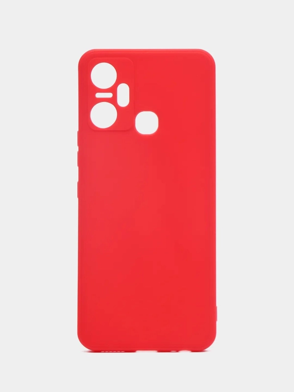 Чехол для Infinix Smart 6 Plus (Смарт 6 Плюс), прозрачный силиконовый