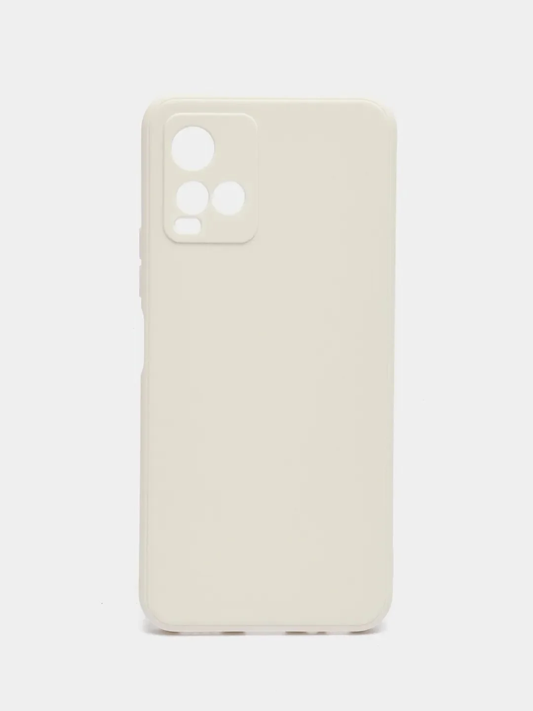Белый силиконовый чехол для Vivo V21 4G, 5G, V21S 5G (Виво В21 4Г, 5Г, В21С 5Г)), прозрачный