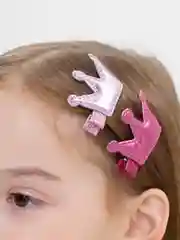 Алый заколка "Королева"