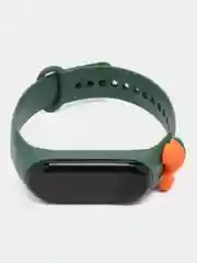 Тёмно-зелёный детские электронные смарт-часы М3+, с героями мультфильмов