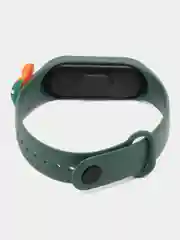 Тёмно-зелёный детские электронные смарт-часы М3+, с героями мультфильмов