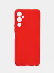 Красный чехол для Tecno POVA 4 (Техно Пова 4), силиконовый прозрачный
