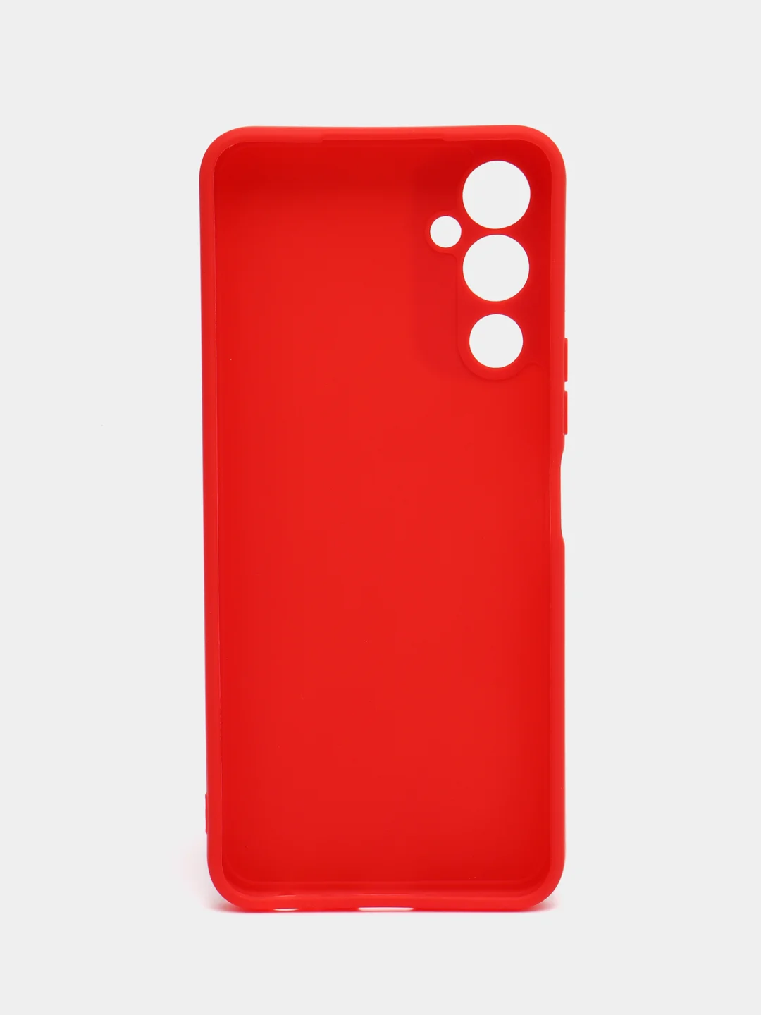 Красный чехол для Tecno POVA 4 (Техно Пова 4), силиконовый прозрачный