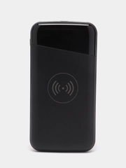 Повер банк, 10000 mAh, с беспроводной зарядкой для смартфонов