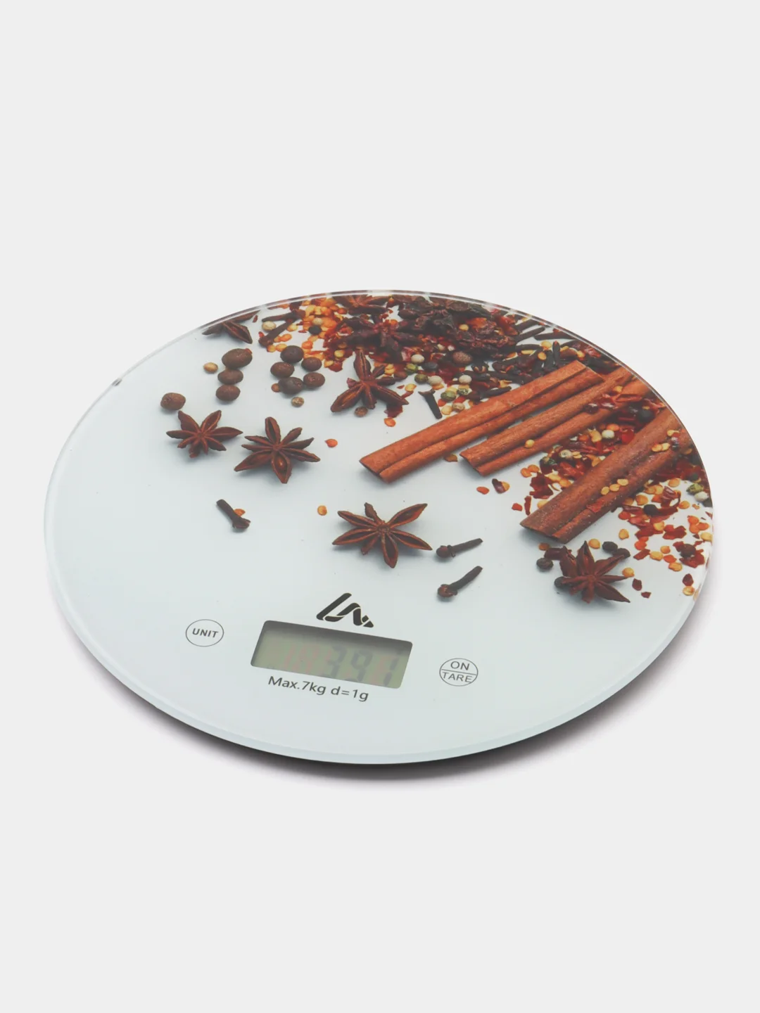 Весы кухонные LuazON LVK-701 "Корица", электронные, до 7 кг