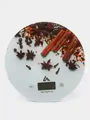 Весы кухонные LuazON LVK-701 "Корица", электронные, до 7 кг