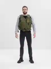 Разгрузочный жилет из дышащей ткани, олива