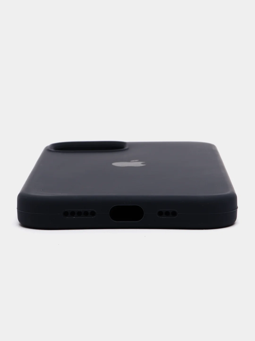 Темно-синий чехол iPhone, Айфон 11, 13, 14, 15, Про Макс, Pro Max, силиконовый Silicone Case